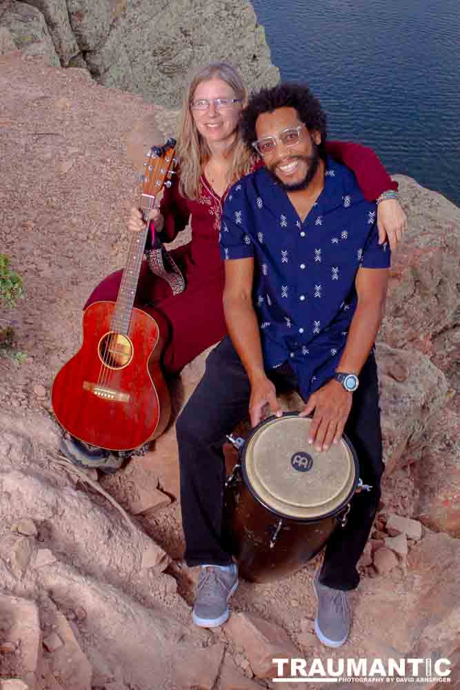 A band session for a great duo we saw at the local mall.