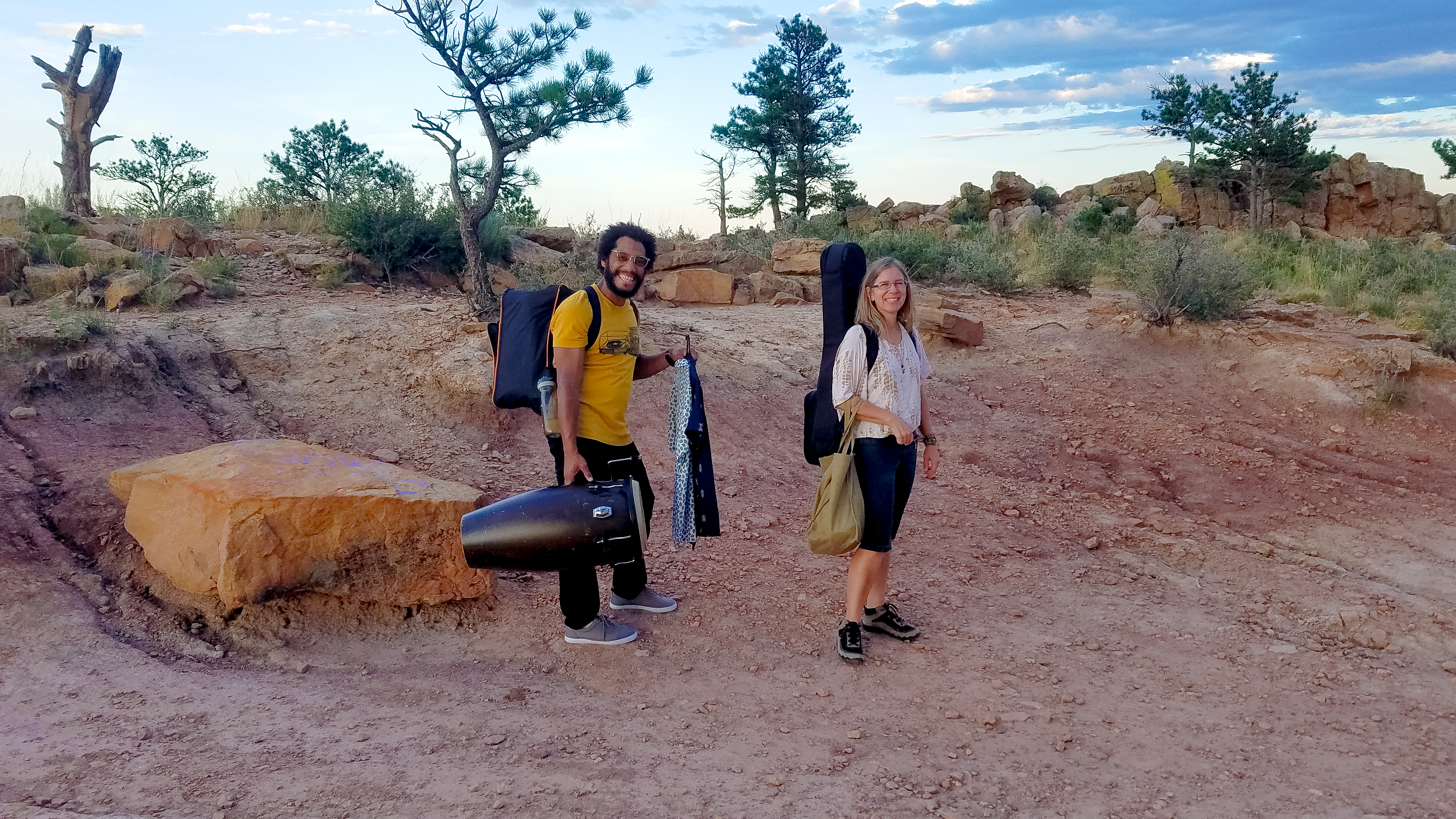A band session for a great duo we saw at the local mall.